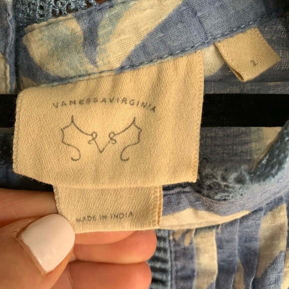 Anthropologie sleeveless blouse size 2 - Picture 5 of 8